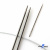 Спицы для вязания металлические d-2.5 мм круговые на тросике 53 см - купить в Симферополе. Цена: 53.90 руб.