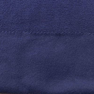 Флис DTY 19-3920, 180 г/м2, шир. 150 см, цвет т.синий - купить в Симферополе. Цена 646.04 руб.
