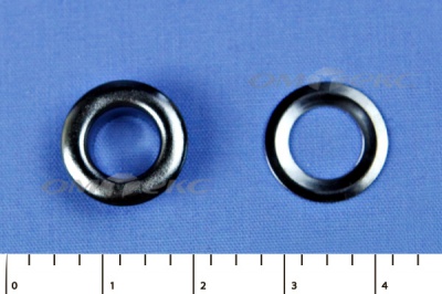 Люверсы металлические, блочка/кольцо, №5 (8 мм) упак.1000 шт- цв.никель - купить в Симферополе. Цена: 392 руб.