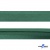 Косая бейка атласная "Омтекс" 15 мм х 132 м, цв. 056 темный зеленый - купить в Симферополе. Цена: 225.81 руб.