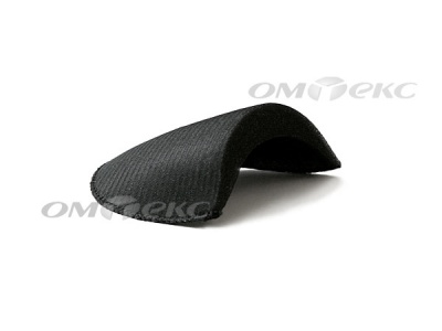 Плечевые накладки OВТ-10, обшитые, цвет чёрный - купить в Симферополе. Цена: 17.64 руб.