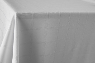 Скатертная ткань 25536/2005, 174 гр/м2, шир.150см, цвет белый - купить в Симферополе. Цена 269.46 руб.