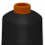 Нитки текстурированные кручёные, намот. 15 000 м, цвет чёрный - купить в Симферополе. Цена: 237.24 руб.
