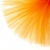 Фатин матовый 16-127, 12 гр/м2, шир.300см, цвет оранжевый - купить в Симферополе. Цена 96.31 руб.
