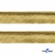 Кант атласный 136, шир. 12 мм (в упак. 65,8 м), цвет золото - купить в Симферополе. Цена: 433.08 руб.