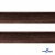 Кант атласный 074, шир. 12 мм (в упак. 65,8 м), цвет коричневый - купить в Симферополе. Цена: 237.16 руб.