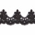 Сутажное кружево «Алансон»  на сетке (бисер) XDH3235, шир.60 мм, (уп. 9,14 м ), цв.-черный - купить в Симферополе. Цена: 2 134.73 руб.