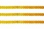 Пайетки "ОмТекс" на нитях, CREAM, 6 мм С / упак.73+/-1м, цв. 92 - золото - купить в Симферополе. Цена: 484.77 руб.