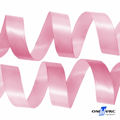 050-нежно-розовый Лента атласная упаковочная (В) 85+/-5гр/м2, шир.25 мм (1/2), 25+/-1 м - купить в Симферополе. Цена: 53.96 руб.
