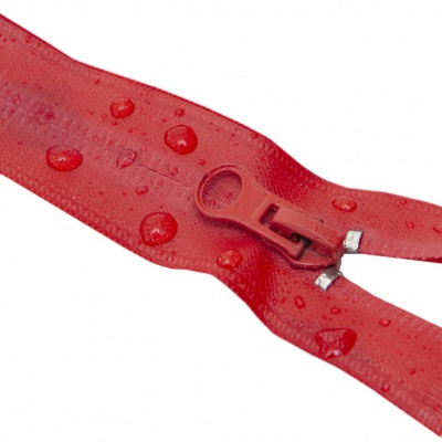 Молния водонепроницаемая PVC Т-7, 90 см, разъемная, цвет (820) красный - купить в Симферополе. Цена: 61.18 руб.