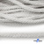 Шнур плетеный d-6 мм круглый, 70% хлопок 30% полиэстер, уп.90+/-1 м, цв.1076-белый - купить в Симферополе. Цена: 588 руб.