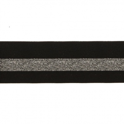 #2/6-Лента эластичная вязаная с рисунком шир.52 мм (45,7+/-0,5 м/бобина) - купить в Симферополе. Цена: 69.33 руб.