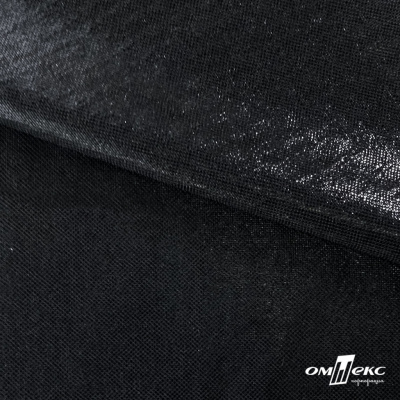 Трикотажное полотно голограмма, шир.140 см, #602 -чёрный/чёрный - купить в Симферополе. Цена 385.88 руб.
