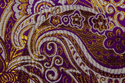 Ткань костюмная жаккард №9, 140 гр/м2, шир.150см, цвет фиолет - купить в Симферополе. Цена 387.20 руб.
