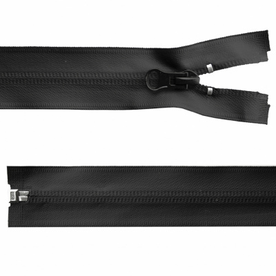 Молния водонепроницаемая PVC Т-7, 100 см, разъемная, цвет чёрный - купить в Симферополе. Цена: 61.89 руб.
