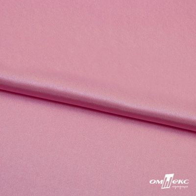 Поли креп-сатин 15-2216, 125 (+/-5) гр/м2, шир.150см, цвет розовый - купить в Симферополе. Цена 155.57 руб.