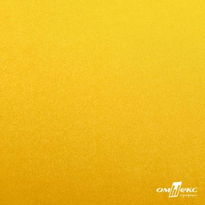 Поли креп-сатин 13-0859, 125 (+/-5) гр/м2, шир.150см, цвет жёлтый - купить в Симферополе. Цена 155.57 руб.