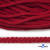 Шнур плетеный d-6 мм, круглый 70% хлопок 30% полиэстер, уп.90+/-1 м, цв.1064-красный - купить в Симферополе. Цена: 588 руб.