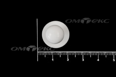 Пуговица поварская "Пукля", 10 мм, цвет белый - купить в Симферополе. Цена: 2.28 руб.