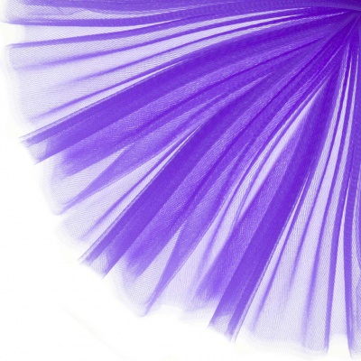 Фатин блестящий 16-85, 12 гр/м2, шир.300см, цвет фиолетовый - купить в Симферополе. Цена 109.72 руб.