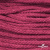 Шнур плетеный d-6 мм, 70% хлопок 30% полиэстер, уп.90+/-1 м, цв.1068-фуксия - купить в Симферополе. Цена: 588 руб.