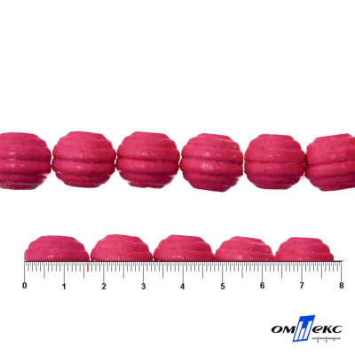 0309-Бусины деревянные "ОмТекс", 16 мм, упак.50+/-3шт, цв.023-розовый - купить в Симферополе. Цена: 62.22 руб.