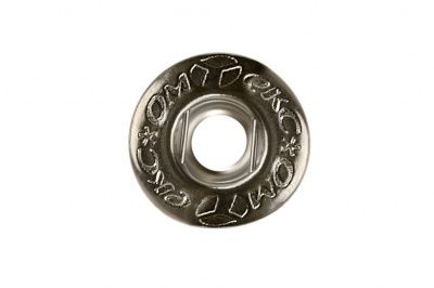Кнопка металлическая "Альфа" с пружиной, 15 мм (уп. 720+/-20 шт), цвет никель - купить в Симферополе. Цена: 1 481.69 руб.