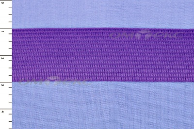 Окантовочная тесьма №0225, шир. 22 мм (в упак. 100 м), цвет фиолет - купить в Симферополе. Цена: 271.60 руб.