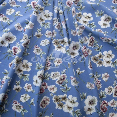 Плательная ткань "Фламенко" 12.1, 80 гр/м2, шир.150 см, принт растительный - купить в Симферополе. Цена 241.49 руб.
