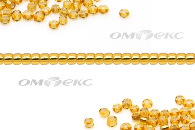 Бисер (SL) 11/0 ( упак.100 гр) цв.22 - золото - купить в Симферополе. Цена: 53.34 руб.