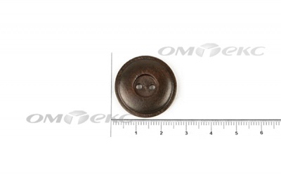 Пуговица деревянная круглая №54 (25мм) - купить в Симферополе. Цена: 4.12 руб.