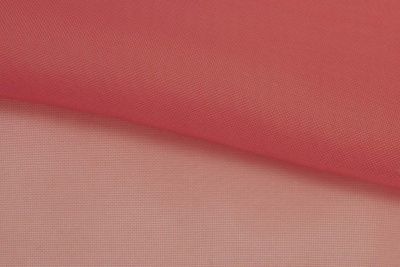 Портьерный капрон 15-1621, 47 гр/м2, шир.300см, цвет т.розовый - купить в Симферополе. Цена 138.67 руб.