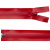 Молния водонепроницаемая PVC Т-7, 60 см, разъемная, цвет (820) красный - купить в Симферополе. Цена: 49.39 руб.