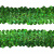 Тесьма с пайетками D4, шир. 30 мм/уп. 25+/-1 м, цвет зелёный - купить в Симферополе. Цена: 1 087.39 руб.