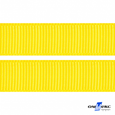 Репсовая лента 020, шир. 25 мм/уп. 50+/-1 м, цвет жёлтый - купить в Симферополе. Цена: 301.80 руб.