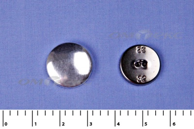 Формы для пуговиц и прочие части пуговиц; заготовки для пуговиц №20 с петлёй сталь (#32) - купить в Симферополе. Цена: 1.79 руб.