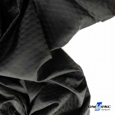 Ткань подкладочная Жаккард PV2416932, 93г/м2, 145 см,черный - купить в Симферополе. Цена 241.46 руб.