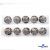 119-02 Кнопки пришивные декоративные металл 25 мм, цв.-никель - купить в Симферополе. Цена: 30.23 руб.