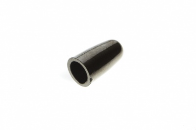 8100-Наконечник пластиковый под металл 15 мм-тем.никель - купить в Симферополе. Цена: 2.45 руб.