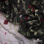 Сетка с вышивкой "Мадрид" 135 г/м2, 100% нейлон, ширина 130 см, Цвет 4/Черный - купить в Симферополе. Цена 980 руб.