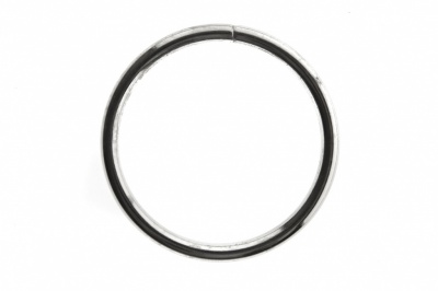 Кольцо металлическое №40 мм, цв.-никель - купить в Симферополе. Цена: 4.45 руб.