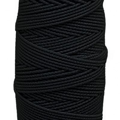 Нитка - резинка Спандекс 25 м (уп-10шт)-чёрные - купить в Симферополе. Цена: 36.02 руб.