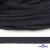 Шнур плетеный d-8 мм плоский, 70% хлопок 30% полиэстер, уп.85+/-1 м, цв.1010-т.синий - купить в Симферополе. Цена: 735 руб.