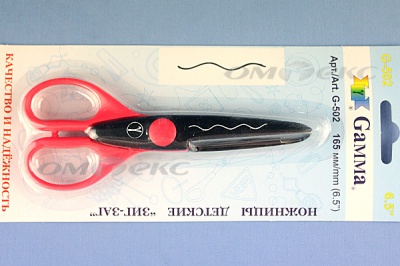 Ножницы G-502 детские 165 мм - купить в Симферополе. Цена: 292.21 руб.