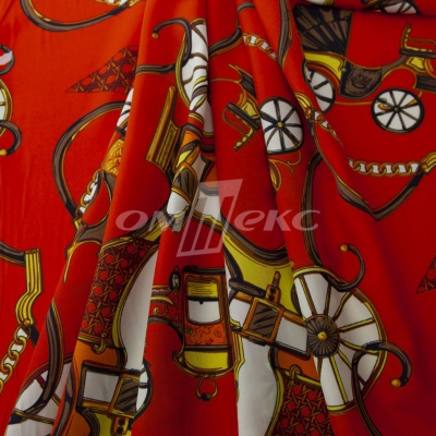 Плательная ткань "Фламенко" 16.1, 80 гр/м2, шир.150 см, принт этнический - купить в Симферополе. Цена 241.49 руб.
