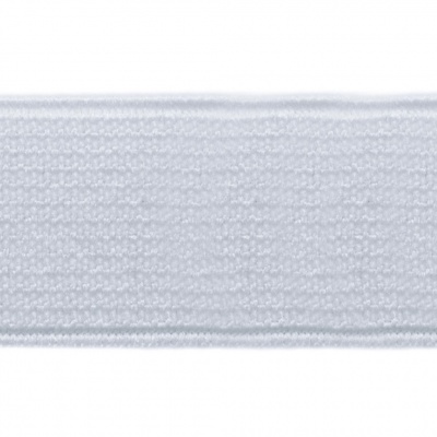 Резинка 36 мм Тканая, (бобина 25 +/-0,5 м) - белая  - купить в Симферополе. Цена: 18.09 руб.