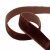 Лента бархатная нейлон, шир.12 мм, (упак. 45,7м), цв.120-шоколад - купить в Симферополе. Цена: 396 руб.