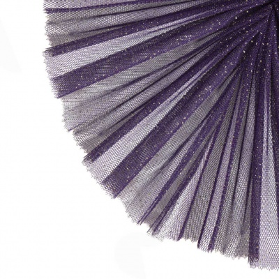 Сетка Глиттер, 24 г/м2, шир.145 см., пурпурный - купить в Симферополе. Цена 117.24 руб.