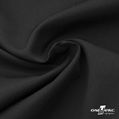 Ткань сорочечная Альто, 115 г/м2, 58% пэ,42% хл, окрашенный, шир.150 см, цв. чёрный  (арт.101) - купить в Симферополе. Цена 273.15 руб.