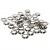 Люверсы, металлические/10мм/никель (упак.1000 шт) - купить в Симферополе. Цена: 637 руб.